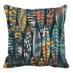 Capa de almofada zíper invisível