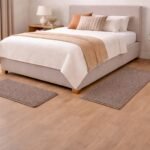 Jogo 2 peças tapete pipoca super macio