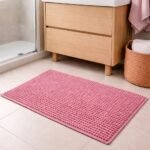 Kit 2 peças tapete pipoca 38x58cm